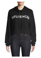 Milly Influencer Cropped Hoodie