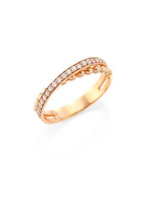 Hueb Bubbles Diamond & 18k Rose Gold Ring