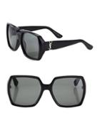 Saint Laurent 58mm Oversized Square Sunglasses