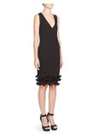 Givenchy Knit Ruffled Dress