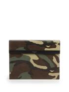 Saint Laurent Camouflage Leather Pouch