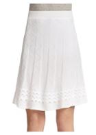M Missoni Patterned Knit A-line Skirt