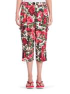 Dolce & Gabbana Floral Cropped Pants