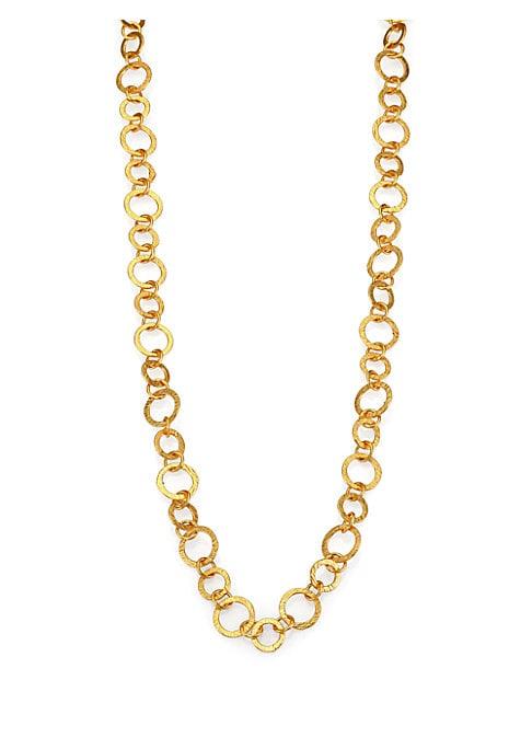 Stephanie Kantis Regency 24k Goldplated Chain Necklace