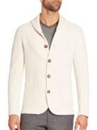 Giorgio Armani Slim-fit Long Sleeve Jacket