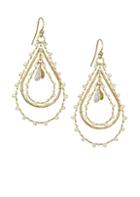 Gas Bijoux Pearl Teardrop Earrings