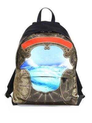 Givenchy Wave Printed Backpack