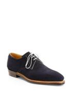 Corthay Sergio Pullman Suede Lace-up Derby Shoes