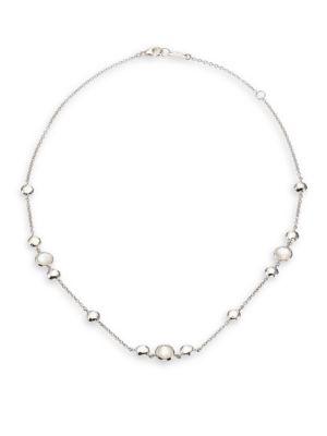 Ippolita Rock Candy Mother-of-pearl & Sterling Silver Station Necklace