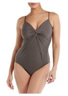 Miraclesuit Swim Rock Solid Love Knot One-piece Swimsuit