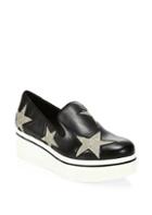 Stella Mccartney Glitter Embroidered Star Patch Sneakers