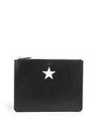 Givenchy Leather Top Zip Wallet