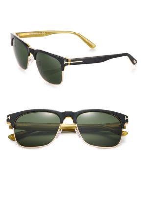 Tom Ford Eyewear Louis 55mm Square Sunglasses
