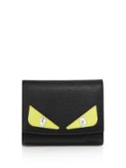 Fendi Monster Small Leather Wallet