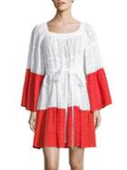Lisa Marie Fernandez Short Peasant Dress