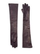 Labonia Silk-lined Leather Opera Gloves