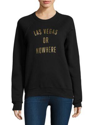 Knowlita Las Vegas Or Nowhere Graphic Sweatshirt
