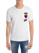 Dolce & Gabbana Crown And Heart Cotton Tee