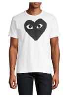 Comme Des Garcons Play Big Heart Graphic Tee