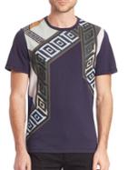Versace Collection Graphic Print Cotton Tee