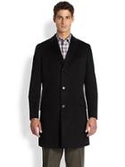 Saks Fifth Avenue Collection Wool And Cashmere Coat