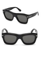 Tom Ford Eyewear Wagner Square 52mm Sunglasses