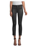 L'agence Margot High Rise Coated Skinny Jeans