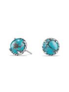 David Yurman Chatelaine Earrings With Turquoise