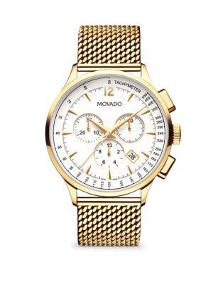 Movado Movado Circa Stainless Steel Chronograph Watch