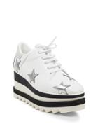 Stella Mccartney Star Embroidered Sneaker Wedges
