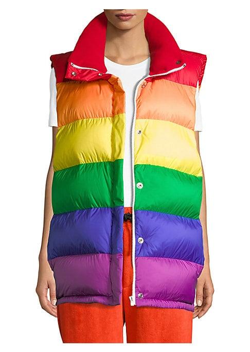 Burberry Rainbow Puffer Vest