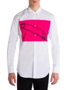 Dsquared2 Regular-fit Safety Pin Graphic Shirt