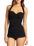 Norma Kamali One-piece Bill Mio Ruched Swimsuit