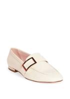 Roger Vivier Leather Buckle Loafers