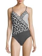 Gottex Swim One-piece Two-toned Swimsuit