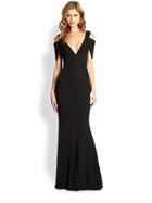 Abs Deep V Gown