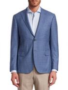 Saks Fifth Avenue Collection District Check Wool Sportcoat