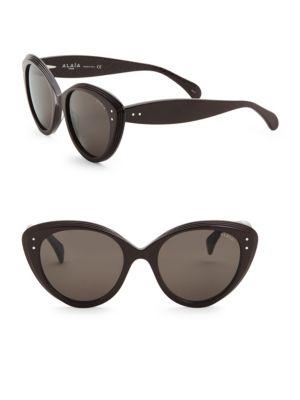 Azzedine Alaia 54mm Cat-eye Sunglasses