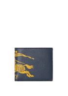 Burberry Medium Logo Graphic Leather Billfold Wallet
