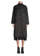 Eileen Fisher Jacquard Knee-length Coat