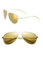Oliver Peoples Benedict 59mm Aviator Sunglasses/goldtone