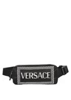 Versace Logo Snap Buckle Belt Bag