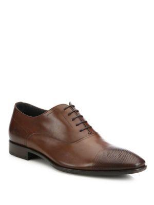 Hugo Boss Leather Oxford Shoes