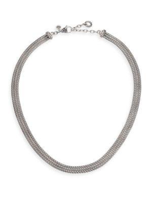 John Hardy Classic Chain Sterling Silver Multi-strand Necklace