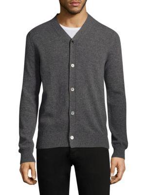 Comme Des Garcons Play Buttoned Wool Cardigan