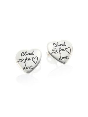 Gucci Blind For Love Stud Earrings