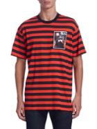 Givenchy Destroyed Striped Cotton Tee