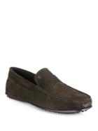 Tod's City Gommini Penny Suede Drivers