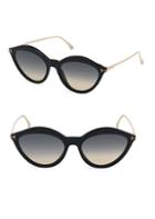 Tom Ford Eyewear Chloe 57mm Oval Sunglasses
