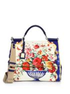 Dolce & Gabbana Sicily Tile Print Shoulder Bag